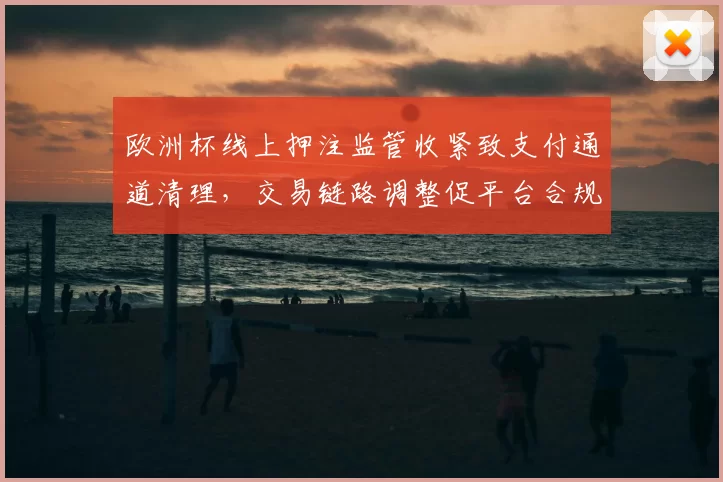 欧洲杯线上押注监管收紧致支付通道清理，交易链路调整促平台合规升级